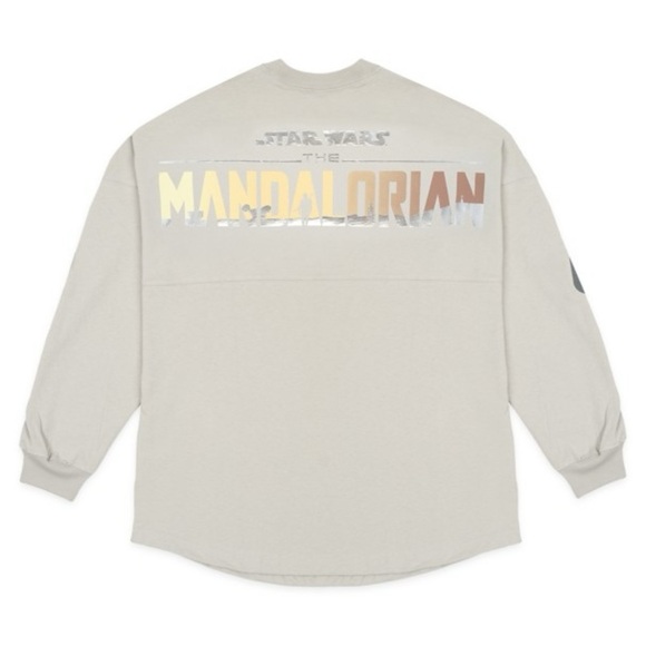 Disney Star Wars The Mandalorian Spirit Jersey Adult Unisex Medium Gray Shirt 15 - Picture 1 of 12